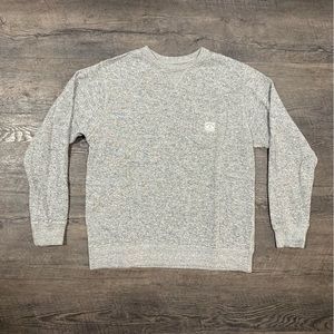 Iron And Resin Heather Grey Crewneck Sweatshirt Made In USA Sz XL